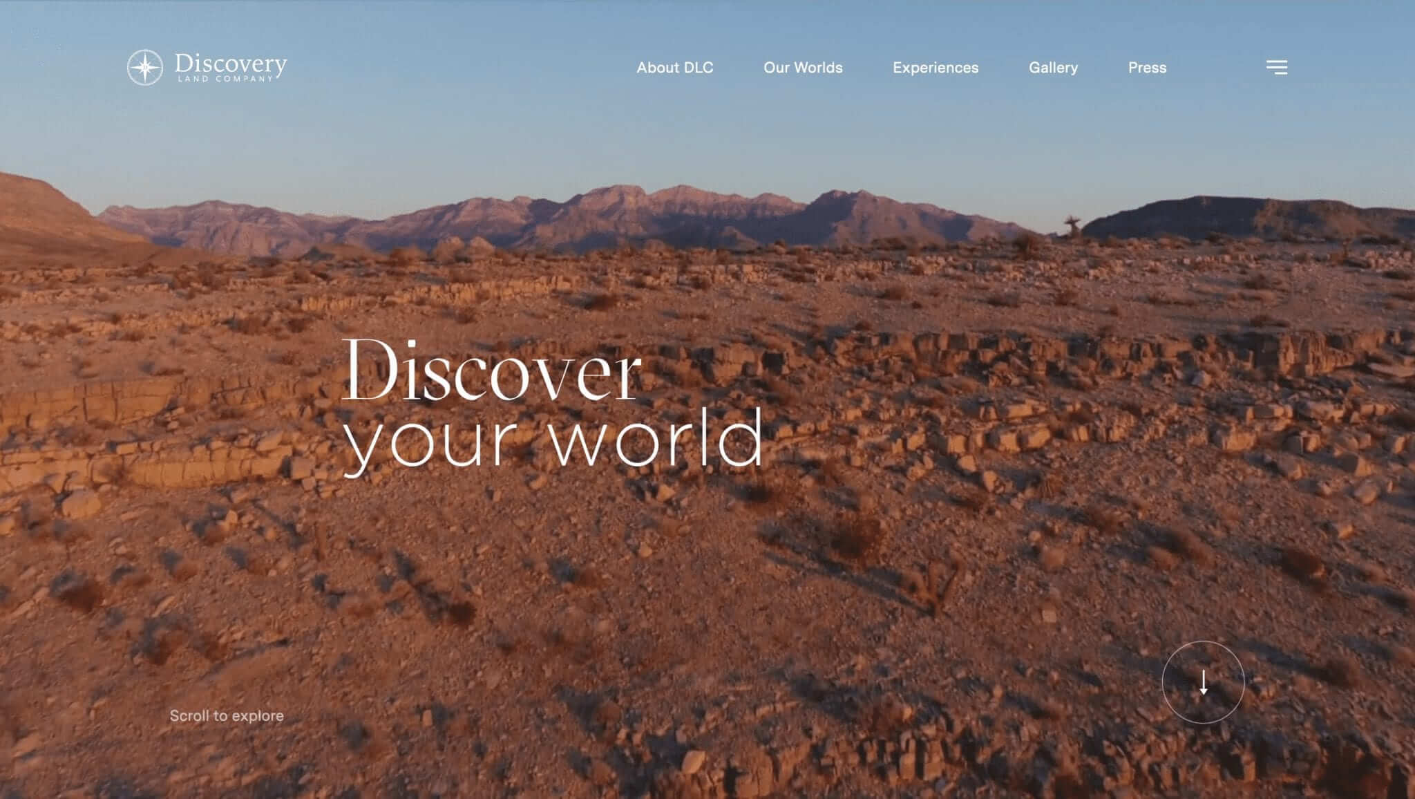 Discovery homepage